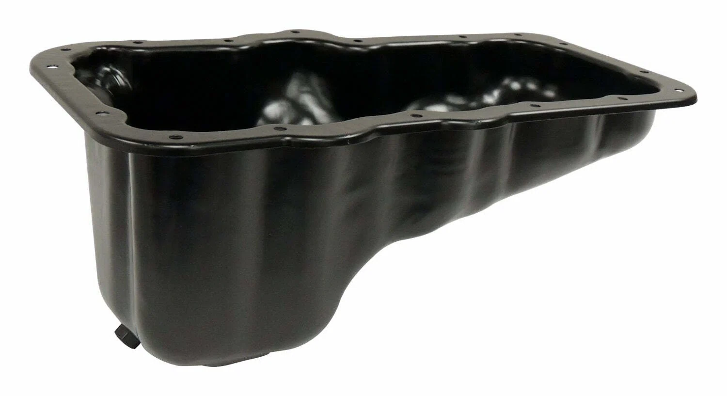 Crown Automotive - Steel Black Engine Oil Pan - 53021779AC